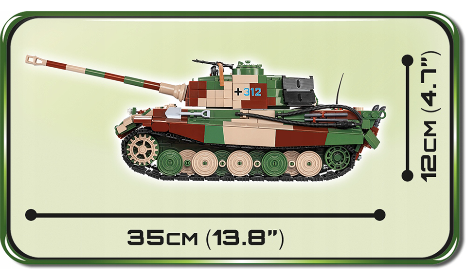 Klocki Cobi Model Czo Gu Panzerkampfwagen Vi Ausf Esiteo Pl