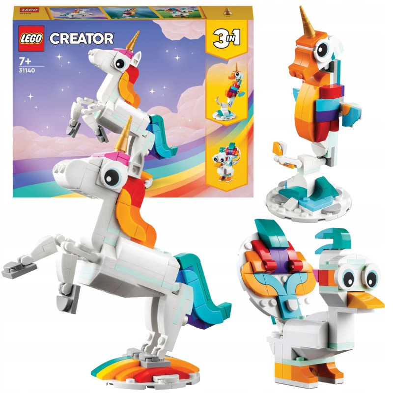 Klocki LEGO Creator 31140 Magiczny Jednorożec