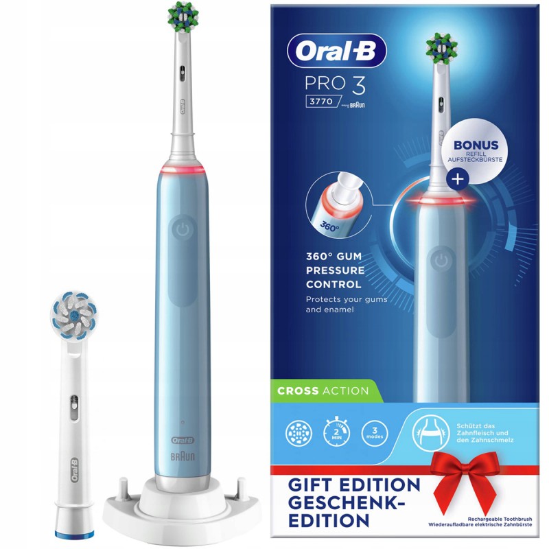 Szczoteczka Oral-B Pro 3 3770 Blue