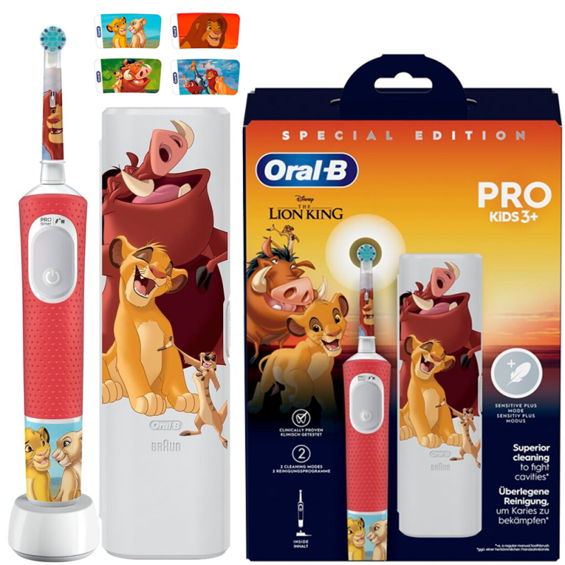 Szczoteczka Oral-B Vitality Pro 103 Król Lew + Etui