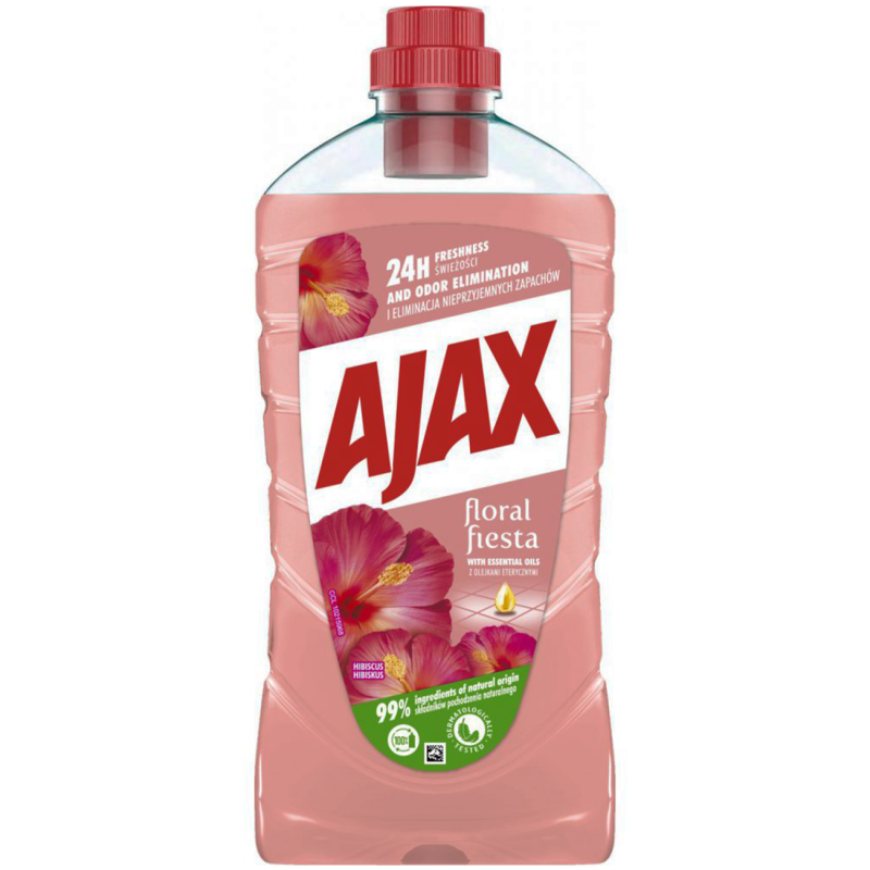 AJAX PŁYN UNIWERSALNY HIBISKUS