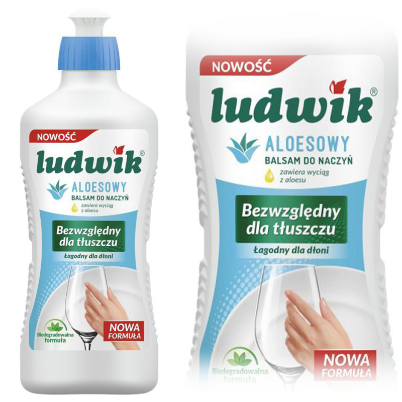 LUDWIK PŁYN DO NACZYŃ 450G ALOES