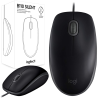 Mysz LOGITECH B110 Silent Czarna 910-005508