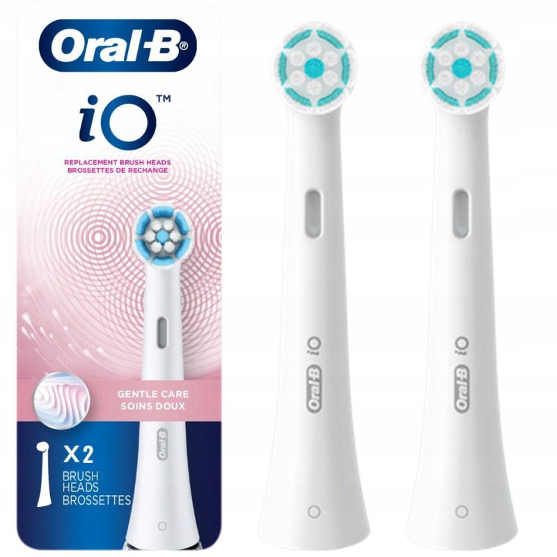 2x Końcówka Oral-B iO GENTLE CARE/SANFTE WHITE