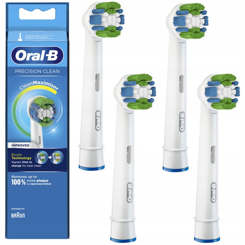 4x Końcówka Oral-B Precision Clean EB20RB Clean Maximizer