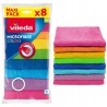 Ściereczka mikrofibrowa Vileda Multi Color x8