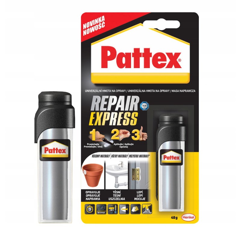 Klej Pattex Repair Express masa naprawcza z tubą 48g