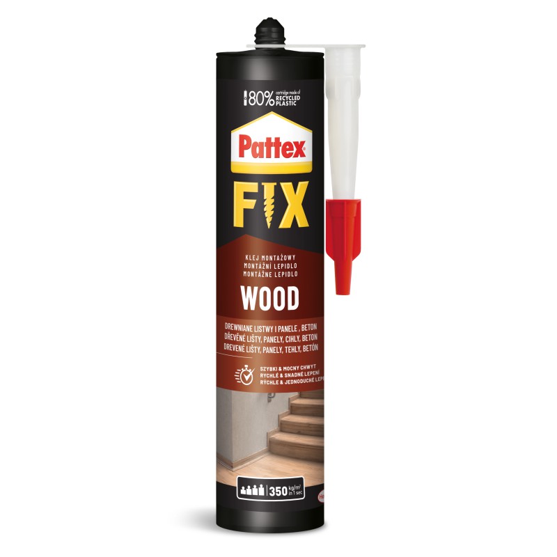 Klej montażowy Pattex Fix Drewno 385g