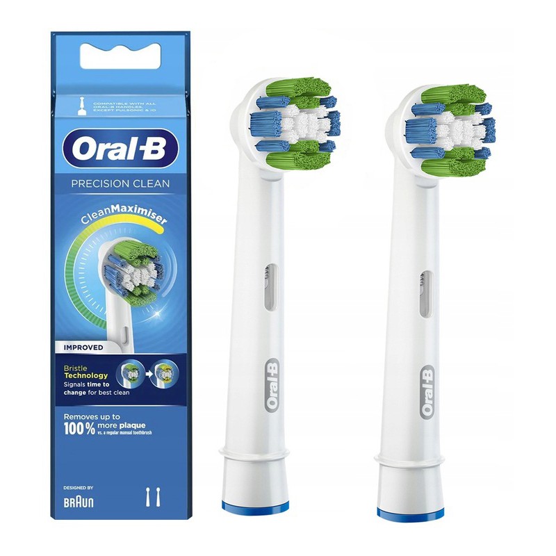 2x Końcówka Oral-B Precision Clean EB20RB Clean Maximizer