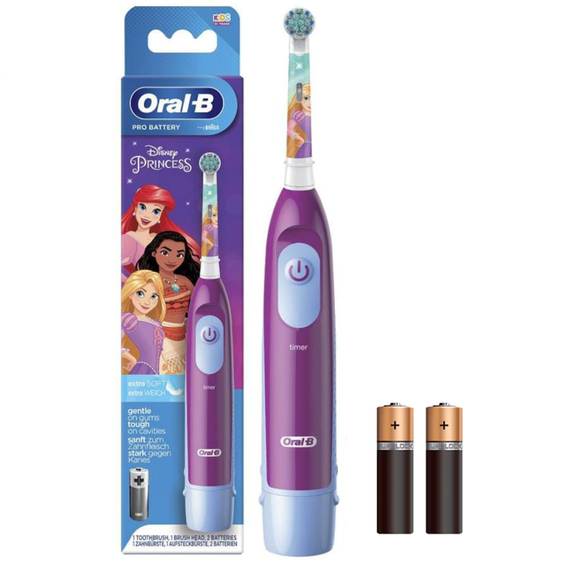 Szczoteczka Oral-B Advance Księżniczki na baterie DB4.510.K