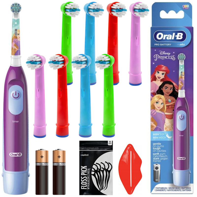 Szczoteczka Oral-B Advance Księżniczki Princess +zam. Kids Color x8