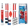 SZCZOTECZKA ELEKTRYCZNA ORAL-B VITALITY SPIDERMAN + 8 końcówek zam, osłonka, wyciskacz, wykałaczki