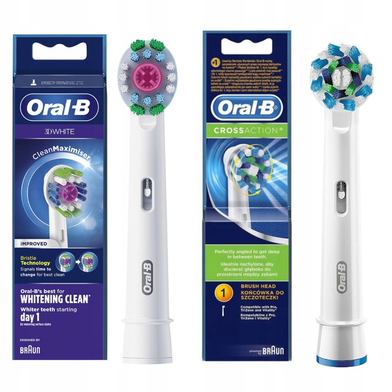 końcówka Oral-B CROSSACTION EB50 AB+oral-b EB-18