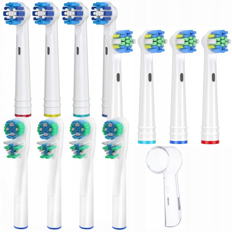 Końcówki zamiennik Oral-b floss x4, dual x4, precision 29% x4