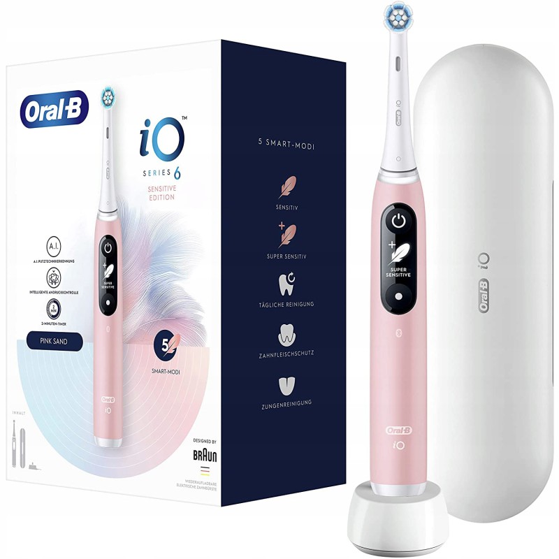 Szczoteczka Oral-B iO Series 6 pink sand