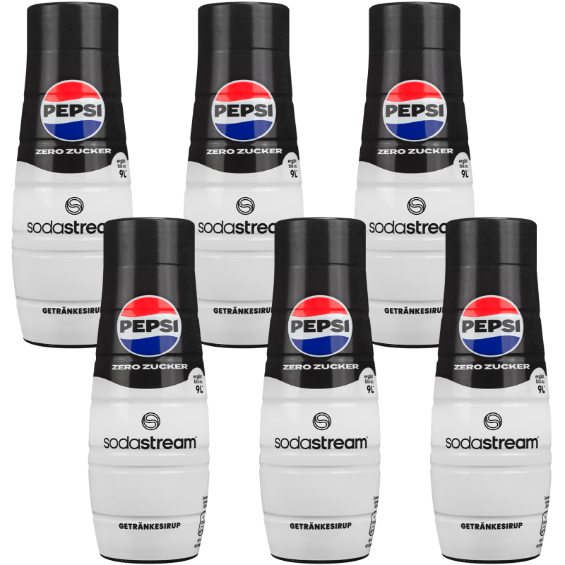 Syrop do SodaStream Pepsi Maxi Bez Cukru 440 ml x6