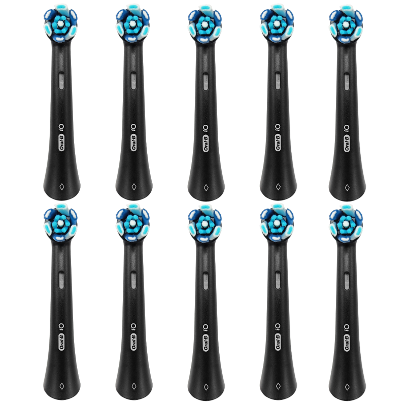 Oral-B Końcówka Oral-B iO ULTIMATE CLEAN Black x10