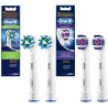 Oryginalna Końcówka Oral-b Cross Action EB50AB x2 + 3d White x2