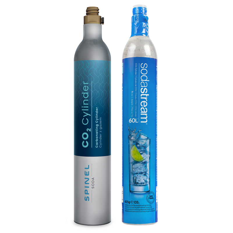 Nabój CO2 SodaStream + Nabój CO2 SpinelSoda