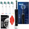 Oral-B Vitality Pro D103 Protect X Clean (Cross Action Black) + 4 zam. precision