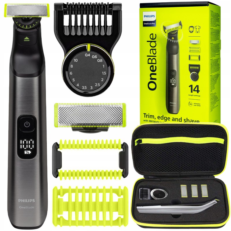 Golarka Philips OneBlade Pro QP6551/15 + Etui