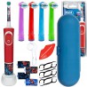 SZCZOTECZKA ELEKTRYCZNA ORAL-B VITALITY 100 SPIDERMAN + 4 Końcówki zam. color + osłonka + etui