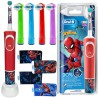 Szczoteczka Braun Oral-b Vitality 100 SpiderMan + 4 końcówki kids color