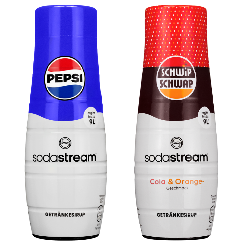 Syrop do SodaStream Pepsi+Schwip Schwap Cola Orange