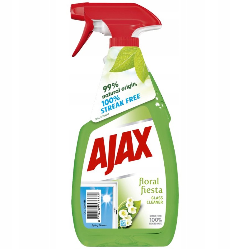 AJAX GLASS SPRAY 500ML KWIATOWA ZIELEŃ