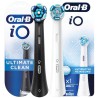 Końcówka Oral-B iO ULTIMATE CLEAN Black+Oral-B iO ULTIMATE CLEAN White