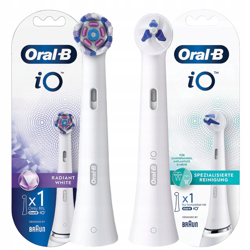 Końcówka Oral-B iO Radiant White+ Końcówka Oral-B iO Specialised Clean