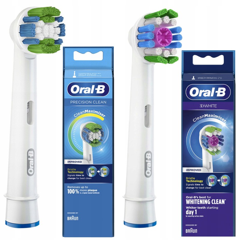 Końcówka Oral-B Precision Clean EB20RB Clean Maximizer+3D White EB18