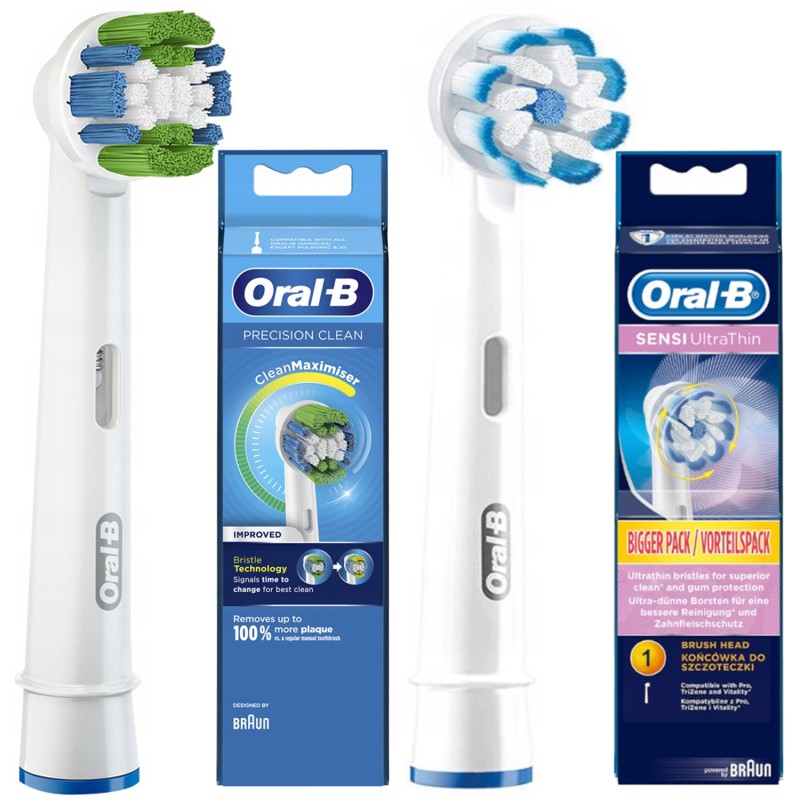 Końcówka Oral-B Precision Clean EB20RB Clean Maximizer+Sensi Ultrathin EB60