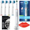 Szczoteczka Oral-B Pro 3 3000 Cross Action Biała + 4 zam. Precision