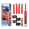 Zestaw Oral-B Vitality 100 Auta Cars + zam. Kids Red x4