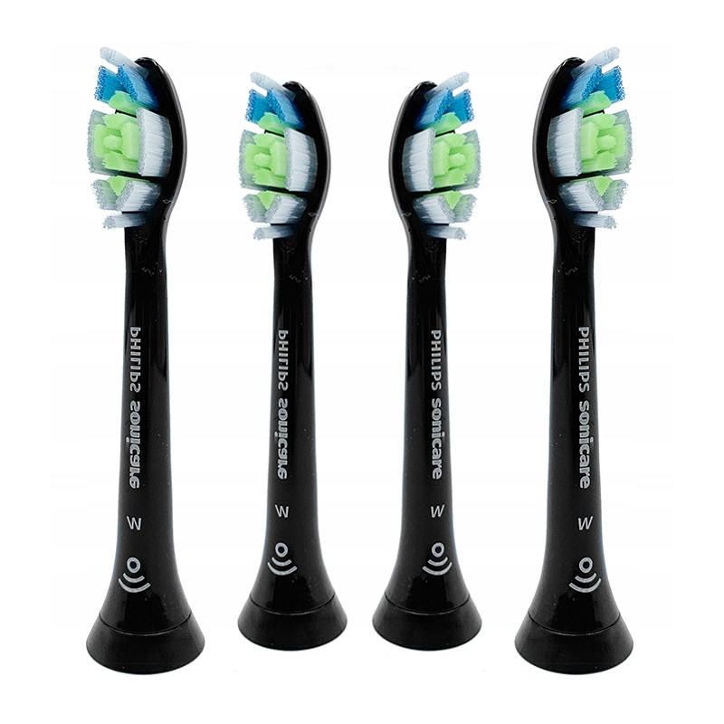 4x Końcówka Philips DiamondClean Black HX6064 4x Końcówka Philips DiamondClean Black HX6064