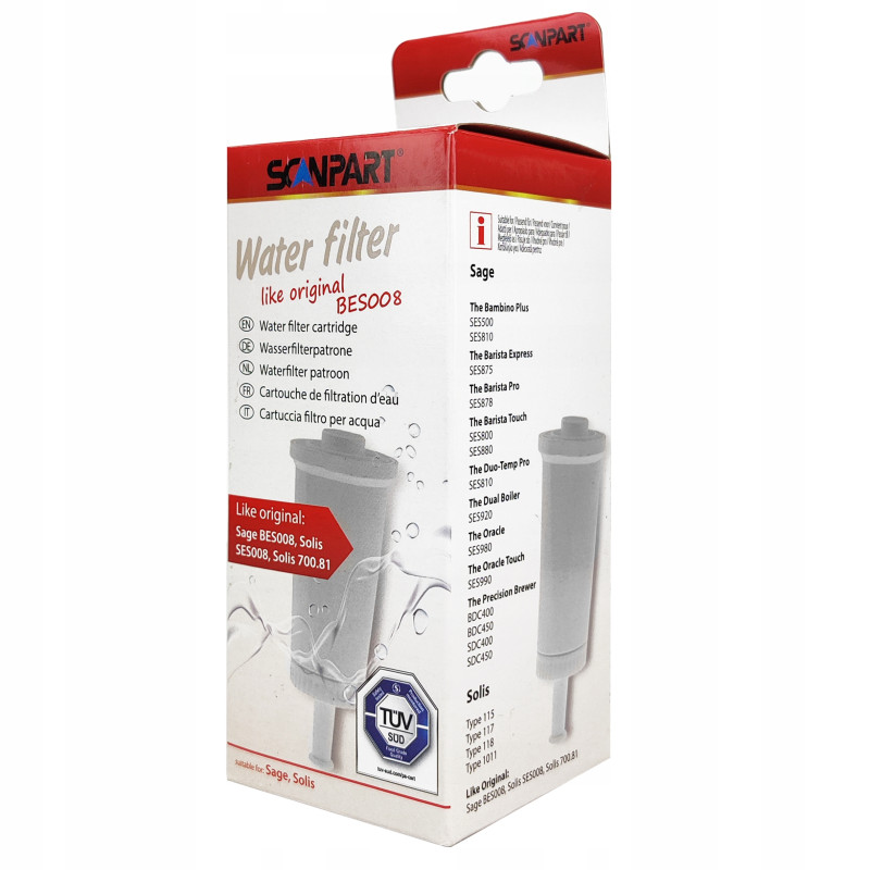 Filtr wody do ekspresu SCANPART SAGE BES008