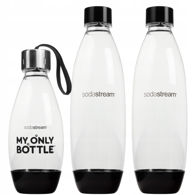 Saturator SodaStream Terra Black + 3 butelki Saturator SodaStream Terra Black + 3 butelki