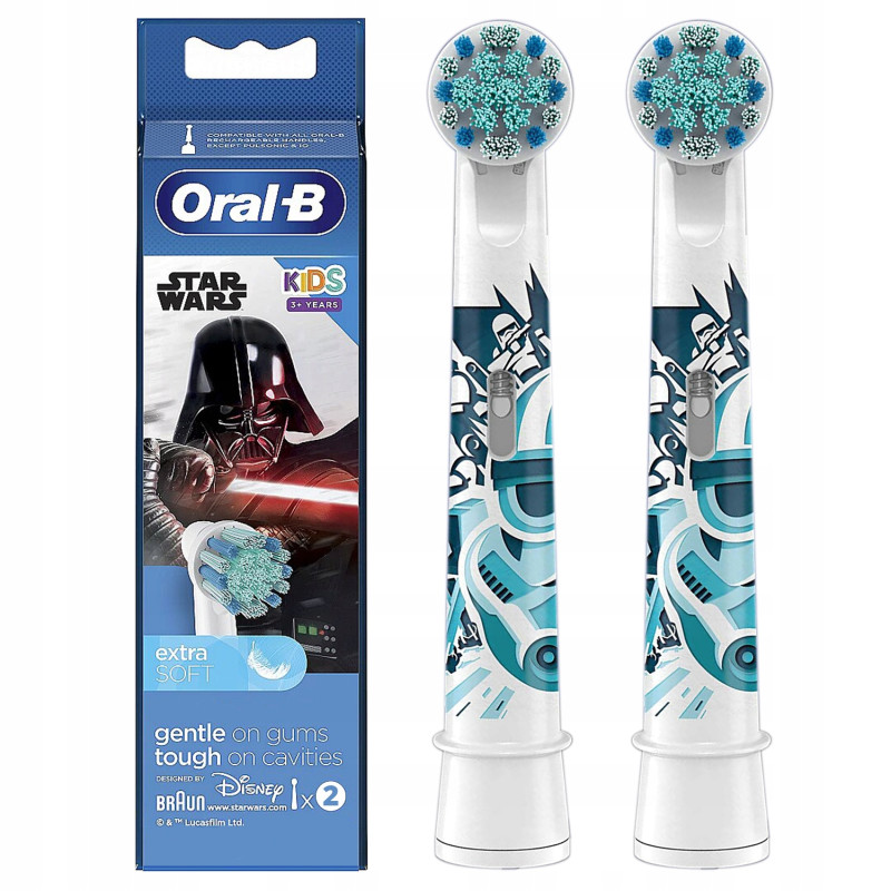 2x Końcówka Oral-b EB10s Star Wars - Nowe