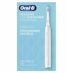 Szczoteczka Oral-B Pulsonic Slim Clean 2000 Biała Szczoteczka Oral-B Pulsonic Slim Clean 2000 Biała