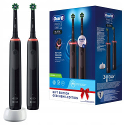Szczoteczka Oral-B Pro 3 3900 Black Edition Dwupak Szczoteczka Oral-B Pro 3 3900 Black Edition Dwupak