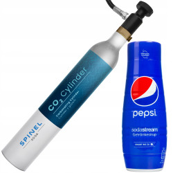 Syrop SodaStream Pepsi + gaz spożywczy Syrop SodaStream Pepsi + gaz spożywczy