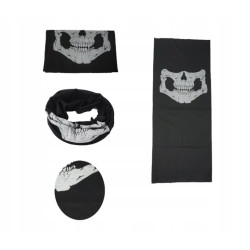 Bandana niebieska z czaszką Bandana niebieska z czaszką