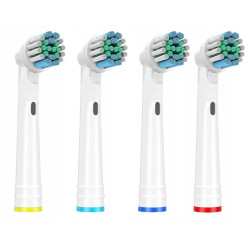 Szczoteczka Oral-b Vitality 100 Biała + 4 prec + etui białe + podstawka z klapką Szczoteczka Oral-b Vitality 100 Biała + 4 prec + etui białe + podstawka z klapką