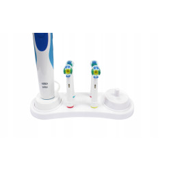 Podstawka zamiennik do Oral-B podwójna, biała Podstawka zamiennik do Oral-B podwójna, biała