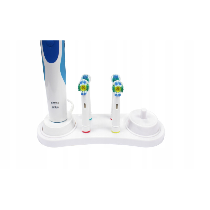 Podstawka zamiennik do Oral-B podwójna, biała Podstawka zamiennik do Oral-B podwójna, biała