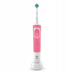 Szczoteczka Oral-b Vitality 100 Różowa + etui róż + 4 prec