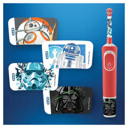 Zestaw Oral-B Vitality 100 Star Wars + zam. Kids Color x4