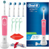 Szczoteczka Oral-B Vitality 100 Różowa + zam. Precison x4