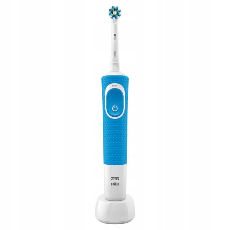 Zestaw Oral-B Vitality 100 Niebieska + zam. Precision x8